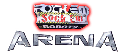 Rock em Sock em Robots Arena logo for Playstation